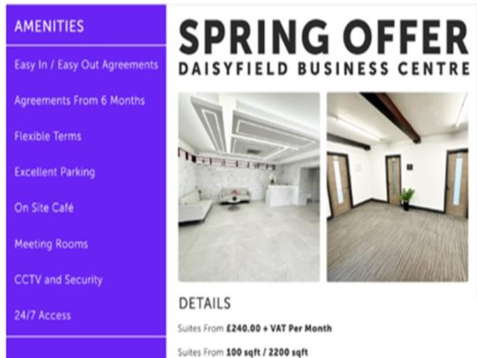 Daisyfield Business Centre, Appleby Street, Blackburn